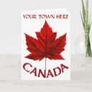 Recherche de drapeau du canada vœux cartes Canadien