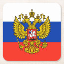 Recherche de russie dessous de verres Drapeau russe