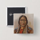 Recherche de chef indien badges Taureau assis