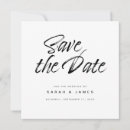 Recherche de minimal wedding save the dates Fiançailles