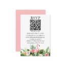 Recherche de rose flamant cartes postales Aquarelle tropical floral