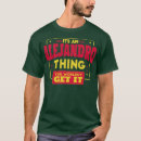 Recherche de alejandro tshirts Vacances