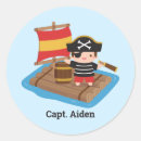 Recherche de capitaine pirate autocollants Mer