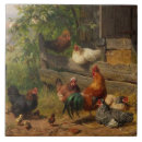 Recherche de poulet vintage carreaux Coq