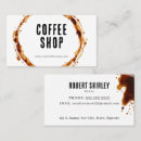 Suche nach kaffee barista visitenkarten Cappuccino