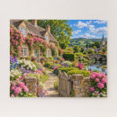 Recherche de jardin puzzles Jardin de cottage