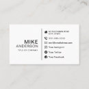 Suche nach ikonen visitenkarten Minimalistische