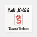Recherche de dragon chinois serviettes Mahjong