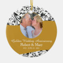 Suche nach 50th wedding anniversary ornamente Für sie/ihn