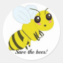 Recherche de sauvez les abeilles autocollants Abeille de miel