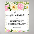 Suche nach willkommen zum geburtstag poster Boho