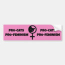Recherche de cat voiture autocollants Femme de chat