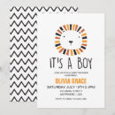Recherche de lion de bébé invitations Pour elle