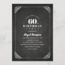 Recherche de vintage chalkboard invitations Fête d'anniversaire