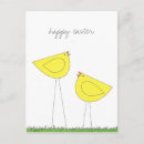 Recherche de poussin jaune cartes postales Mignon