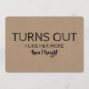 Suche nach aus heraus einladungen Lustig