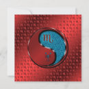 Recherche de scorpions vœux cartes Yin yang