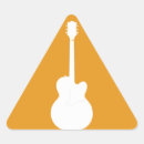 Recherche de guitariste autocollants Musique
