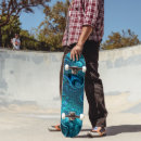 Recherche de cyan comp skateboards Abstrait