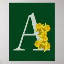 Recherche de jonquilles art Monogramme