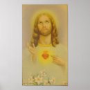 Suche nach heiliges herz von jesus poster Christlich