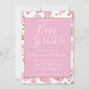 Recherche de pink and gold invitations Girly