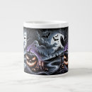 Recherche de nuit de halloween tasses Lune