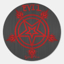 Recherche de 666 autocollants Mal