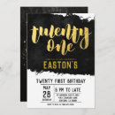 Recherche de 21ème invitations Chic