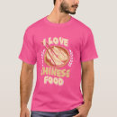 Recherche de nourriture chinoise tshirts Asiatique