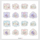 Recherche de oeufs mignons autocollants Fleurs