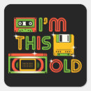 Recherche de analog autocollants Cassette