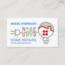 Recherche de réparation électrique cartes visite Construction