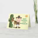 Recherche de petit cheval vœux cartes Cowboy