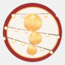 Recherche de chinois mariage autocollants Monogramme