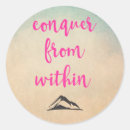 Suche nach weg zum erfolg aufkleber Entschlossenheit