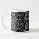 Recherche de argent et noir tasses Blanc