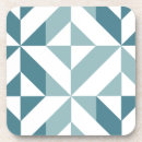 Recherche de zigzag gris dessous de verres Géométrique