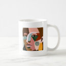 Recherche de visage abstrait tasses Le féminisme