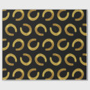 Suche nach hufeisen geschenkpapier Gold