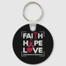 Recherche de faith hope love porteclés Sensibilisation