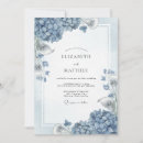 Recherche de hortensias bleus invitations Élégant