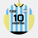Recherche de drapeau argentin ornements Football