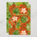 Recherche de hawaiian invitations Fleur