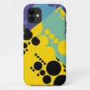 Recherche de et point de polka jaune iphone coques Rétro