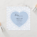 Recherche de annonces vintages de bébé invitations Bleu