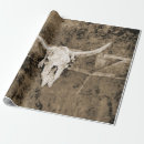 Suche nach cowboy geschenkpapier Kuhschädel
