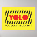 Suche nach yolo poster Memorabilia