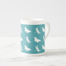 Recherche de motif de libellule tasses Bleu