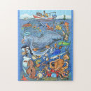 Suche nach kraken puzzle Cartoon